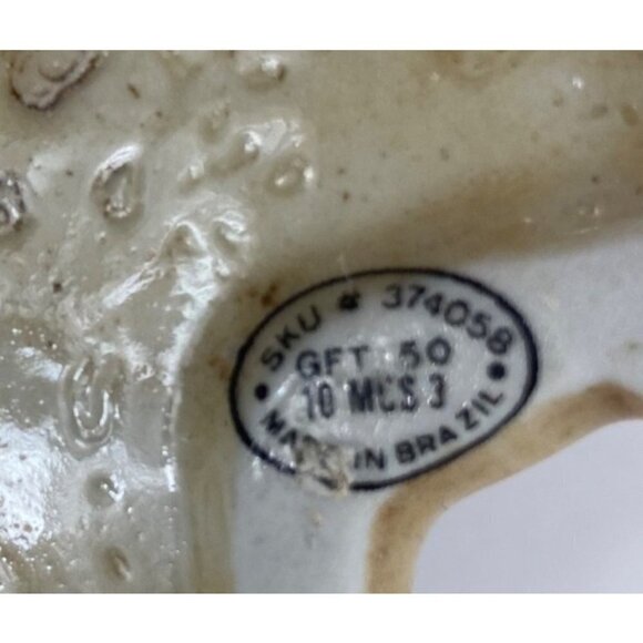 Ceramic Porcelain Momma Dog Pup Cocker Spaniel Brown 4 x 5.5 - Picture 8 of 8